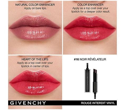 givenchy black magic lipstick dupe|Givenchy rouge interdit satin lipstick.